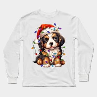 Christmas Puppy Long Sleeve T-Shirt